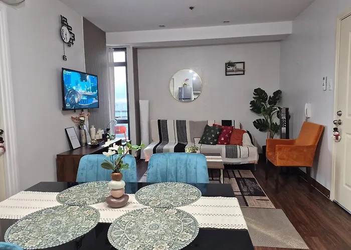 2Br In Makati Philippines, 3 Balconies, Free Pool & Sauna, Direct Mall Access